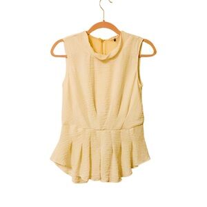 Cream / off white Rebecca Taylor dress tank top